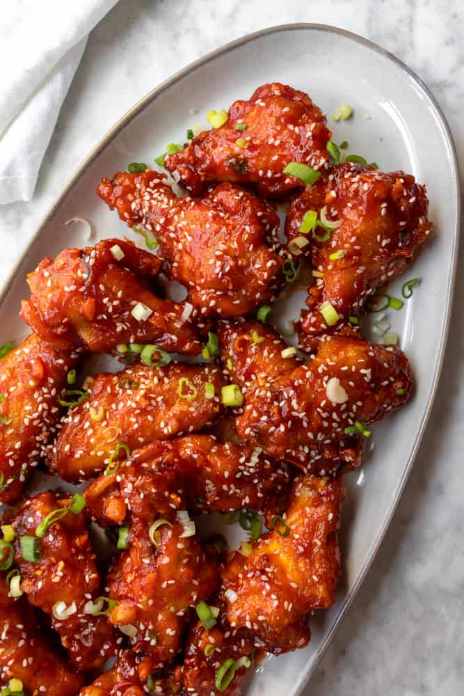 Honey Garlic Wings Platter